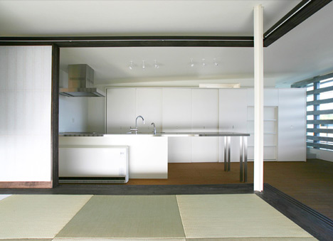 House with a Concrete Louver by StudioGreenBlue 