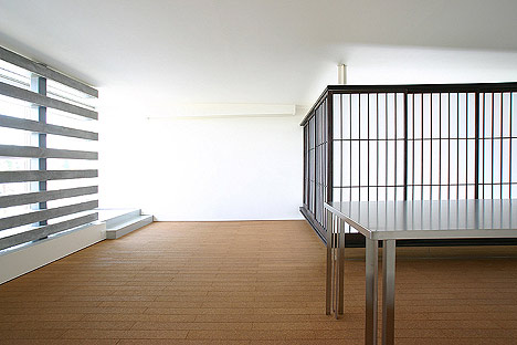 House with a Concrete Louver by StudioGreenBlue