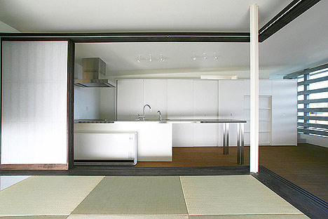 House with a Concrete Louver by StudioGreenBlue