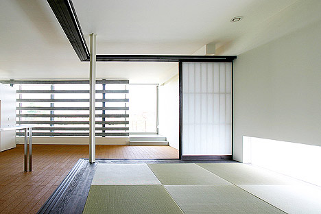 House with a Concrete Louver by StudioGreenBlue