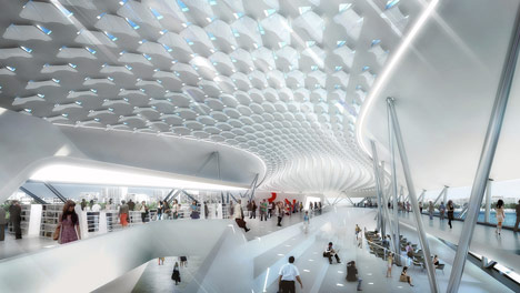 Kaohsiung Port Terminal by Asymptote Architecture