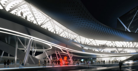 Kaohsiung Port Terminal by Asymptote Architecture