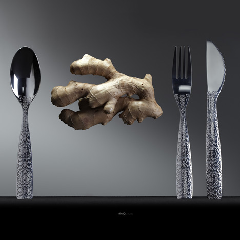 Tableware by Marcel Wanders for KLM