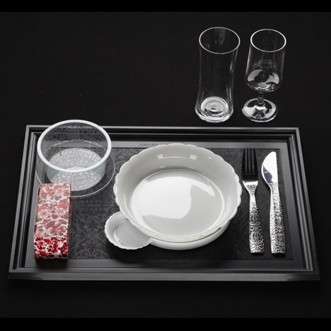 Tableware by Marcel Wanders for KLM
