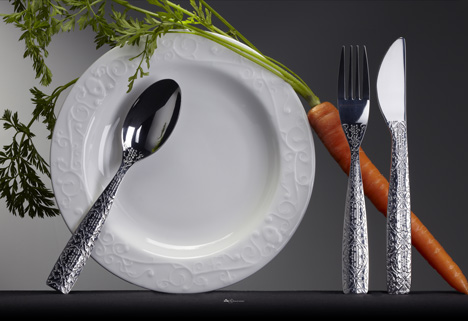 Tableware by Marcel Wanders for KLM