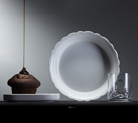 Tableware by Marcel Wanders for KLM