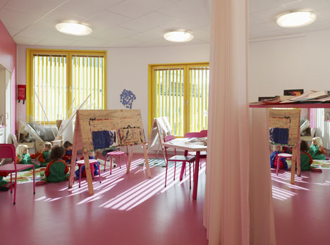 Tellus nursery school by Tham and Videgard Arkitekter Tellus nursery school by Tham and Videgard Arkitekter