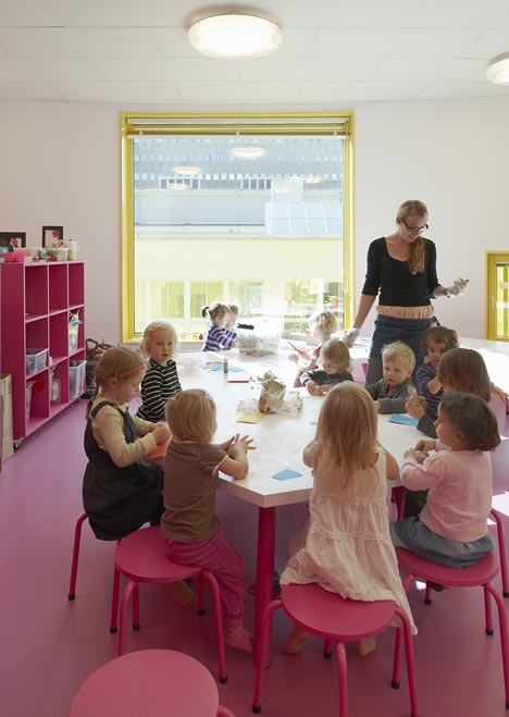 Tellus nursery school by Tham and Videgard Arkitekter Tellus nursery school by Tham and Videgard Arkitekter