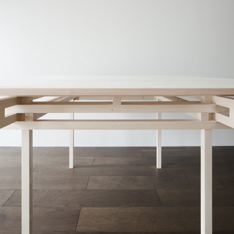 Temple Table by Hiroyuki Tanaka Temple Table by Hiroyuki Tanaka