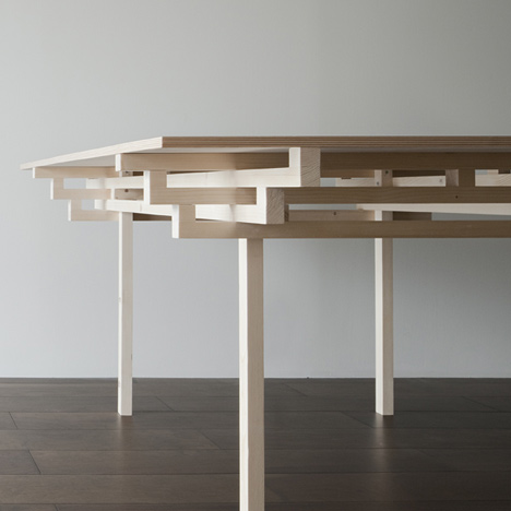Temple Table by Hiroyuki Tanaka Temple Table by Hiroyuki Tanaka