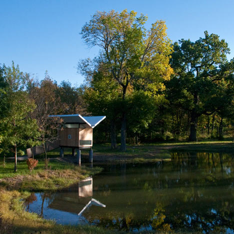 Victor meditation hut by Jeffery Poss