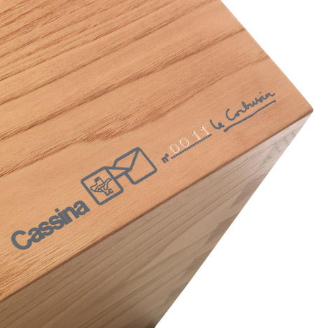 Authentic Wood by Le Corbusier at Cassina