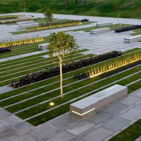 BGU University Entrance Square and Art Gallery by Chyutin Architects