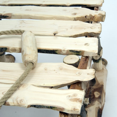 Christmas Tree Sledge by Tom Hatfield