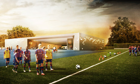 FCB Youngster Campus Basel by Luca Selva Architekten FCB Youngster Campus Basel by Luca Selva Architekten