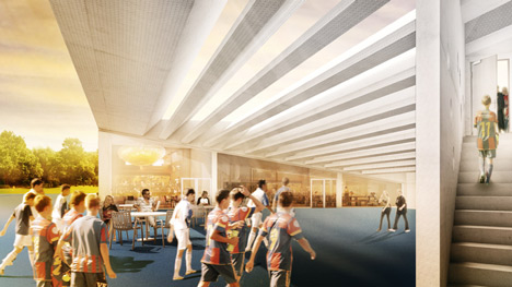 FCB Youngster Campus Basel by Luca Selva Architekten FCB Youngster Campus Basel by Luca Selva Architekten