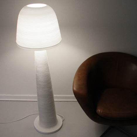Fungi Lamp by Andreas Kowalewski