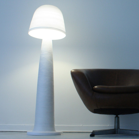 Fungi Lamp by Andreas Kowalewski
