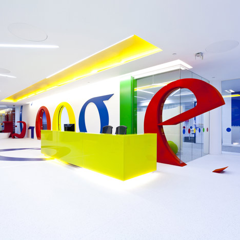 Google office by Scott Brownrigg Interior Design