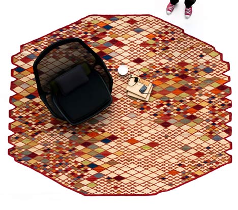 Losanges by Ronan & Erwan Bouroullec Losanges by Ronan & Erwan Bouroullec