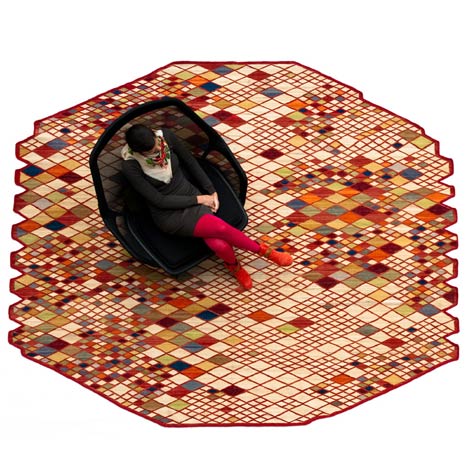 Losanges by Ronan & Erwan Bouroullec Losanges by Ronan & Erwan Bouroullec