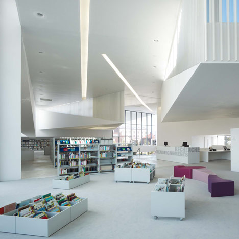 Mediatheque d’Anzin by Dominique Coulon and Associes Mediatheque d’Anzin by Dominique Coulon and Associes