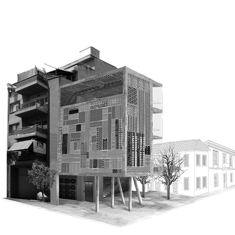 Meteorite Unit – Leonidou 58 by Antonas Office