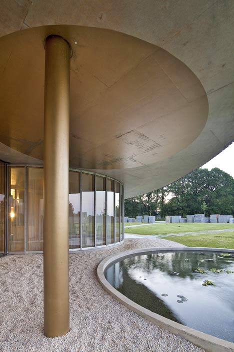 Rennes Metropole Crematorium by Plan01 Architects