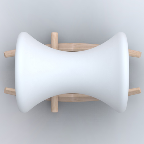 Rocker by Doshi Levien for Richard Lampert Rocker by Doshi Levien for Richard Lampert