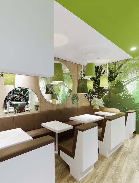 Wienerwald restaurant by Ippolito Fleitz Group Wienerwald restaurant by Ippolito Fleitz Group