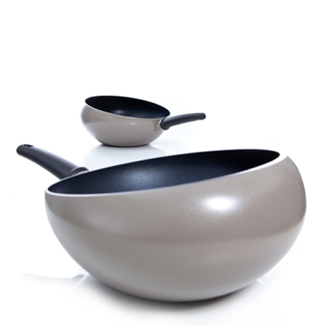 Boomerang Wok by Nikolaï Carels for Royal VKB