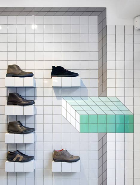 Camper store in London by Tomas Alonso Camper store in London by Tomas Alonso