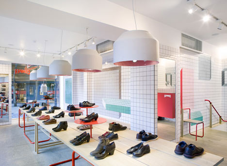 Camper store in London by Tomas Alonso Camper store in London by Tomas Alonso