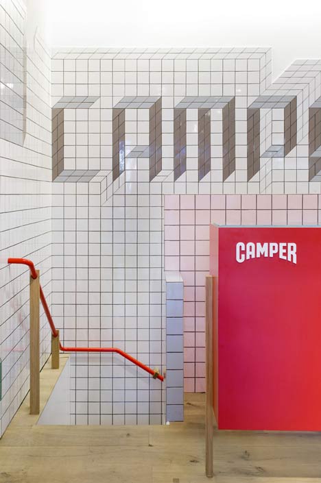 Camper store in London by Tomas Alonso Camper store in London by Tomas Alonso