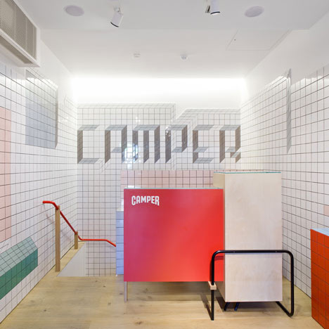 Camper store in London by Tomas Alonso Camper store in London by Tomas Alonso