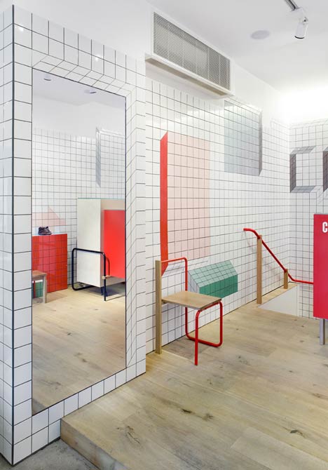 Camper store in London by Tomas Alonso Camper store in London by Tomas Alonso