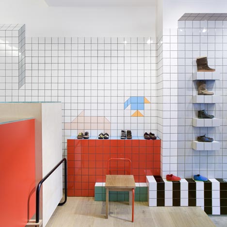 Camper store in London by Tomas Alonso Camper store in London by Tomas Alonso