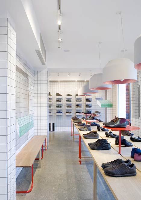 Camper store in London by Tomas Alonso Camper store in London by Tomas Alonso
