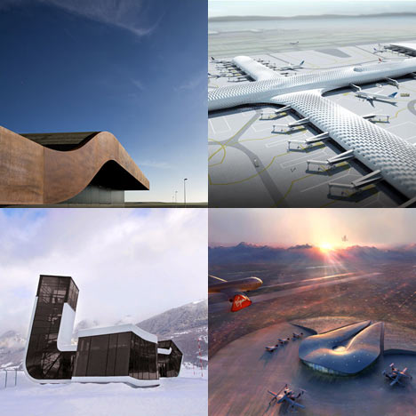 Dezeen archive - airports
