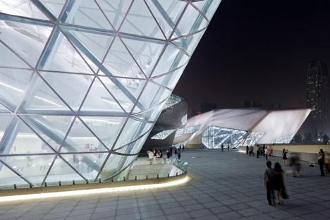 Guangzhou Opera House by Zaha Hadid Architects