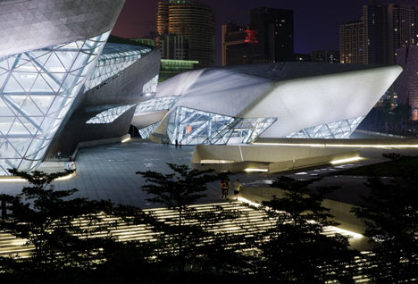 Guangzhou Opera House by Zaha Hadid Architects