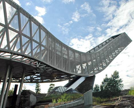 Holmenkollen ski jump by JDS Architects Holmenkollen ski jump by JDS Architects