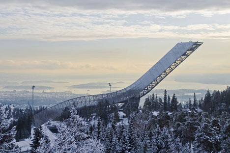 Holmenkollen ski jump by JDS Architects Holmenkollen ski jump by JDS Architects