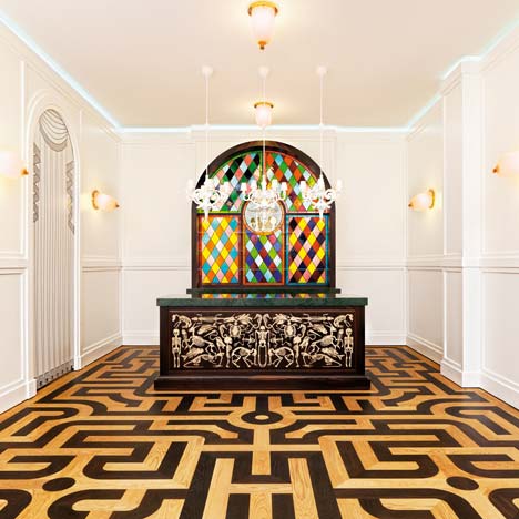 Job Lounge at the Groninger Museum by Studio Job