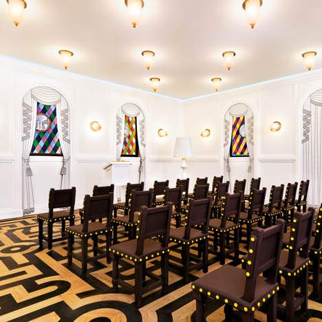 Job Lounge at the Groninger Museum by Studio Job