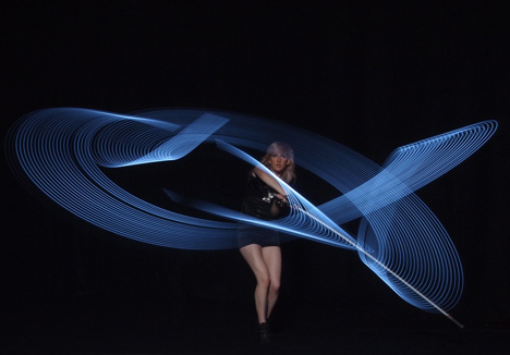 Moritz Waldemeyer lasers for Lights by Ellie Goulding 