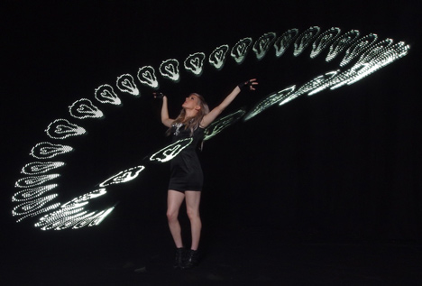 Moritz Waldemeyer lasers for Lights by Ellie Goulding 