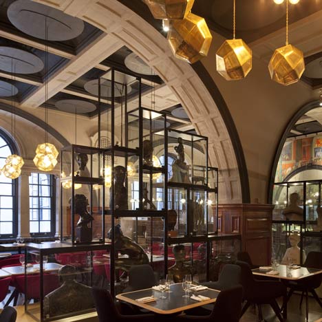 New Royal Academy Restaurant by Tom Dixon