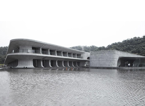Sun Moon Lake Administration Office by Norihiko Dan and Associates Sun Moon Lake Administration Office by Norihiko Dan and Associates