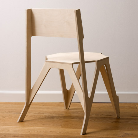 Bone Chair by Julien de Smedt Architects